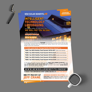 Flyer Design by chandrayaan.creative for Ingenious Business Solutions, LLC | Design: #29292871