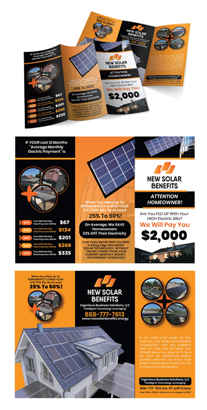 Flyer Design by 3Guys for Ingenious Business Solutions, LLC | Design: #29293642