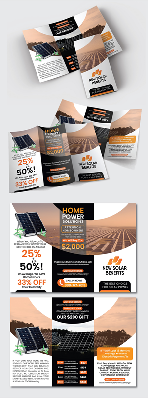 Flyer Design by 3Guys for Ingenious Business Solutions, LLC | Design: #29321989