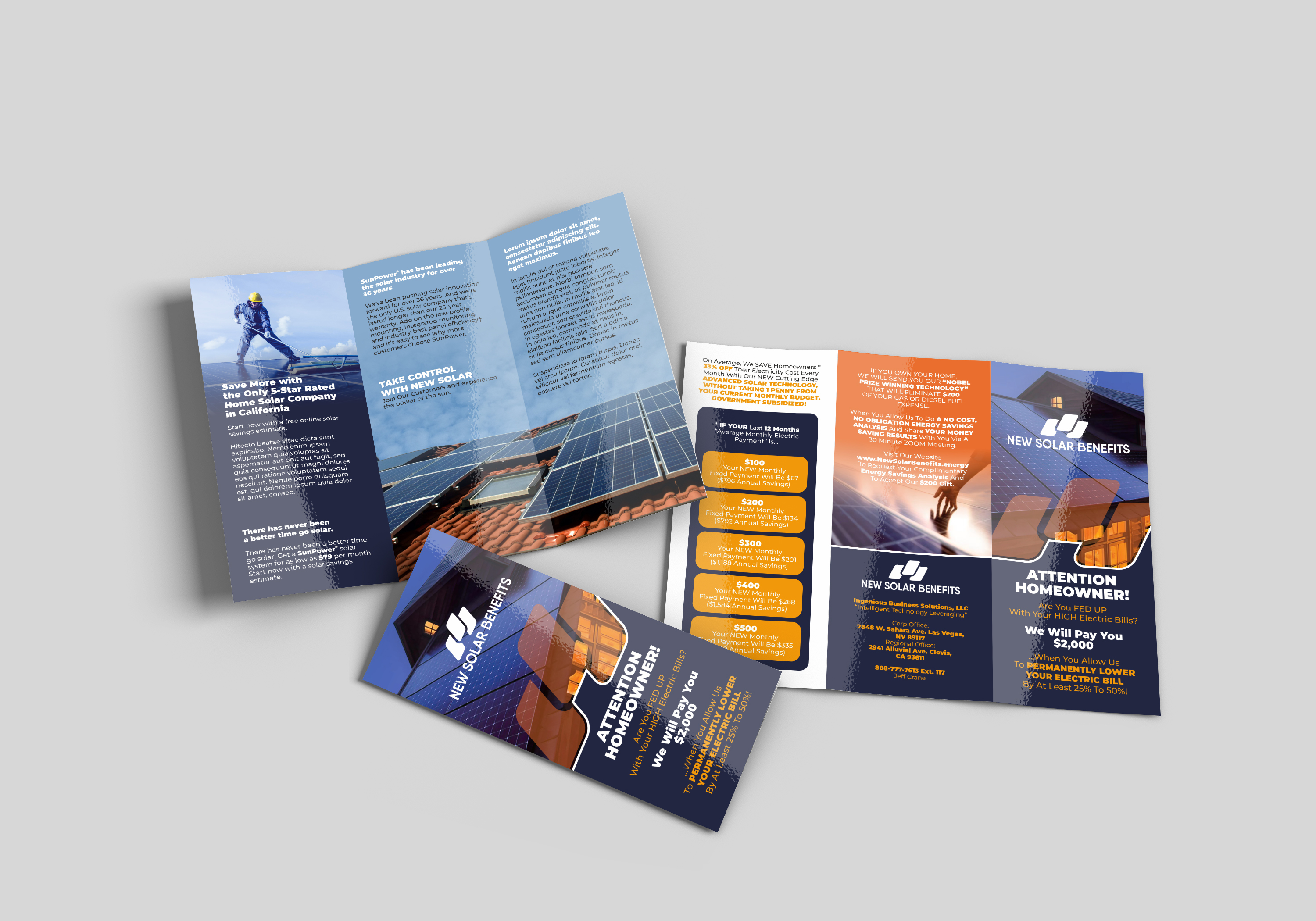 Flyer Design by barinix for Ingenious Business Solutions, LLC | Design #29312731