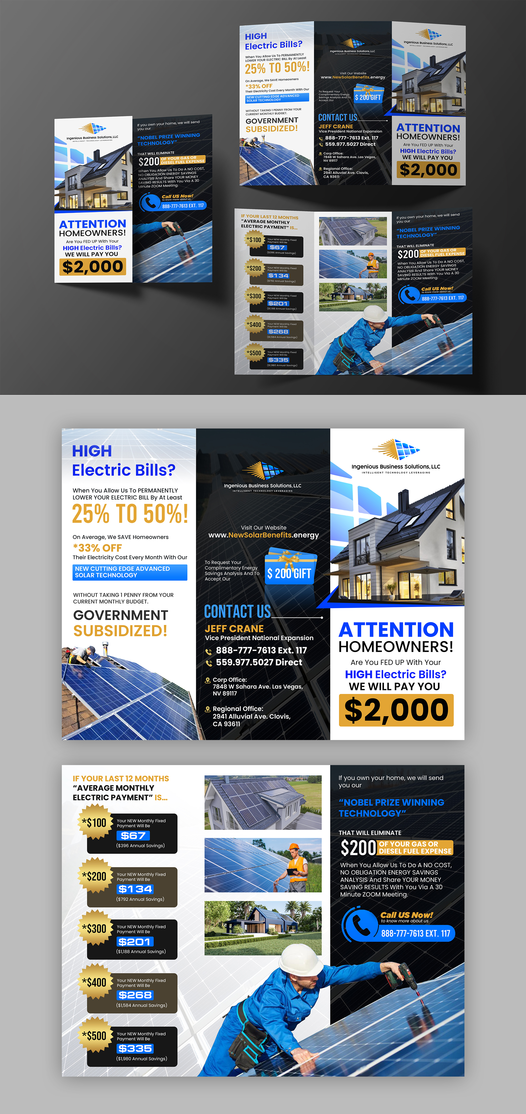Flyer Design by ZeneFashions for Ingenious Business Solutions, LLC | Design: #29324752