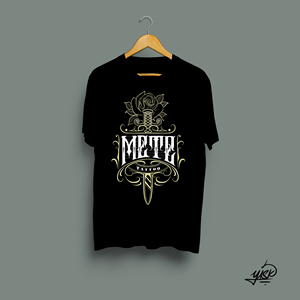 Traditional tattoo styled design with calligraphy style font | T-Shirt-Design von El Yisk 2