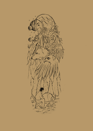 Tattoo Design by ELAMANTS for this project | Design: #29323097