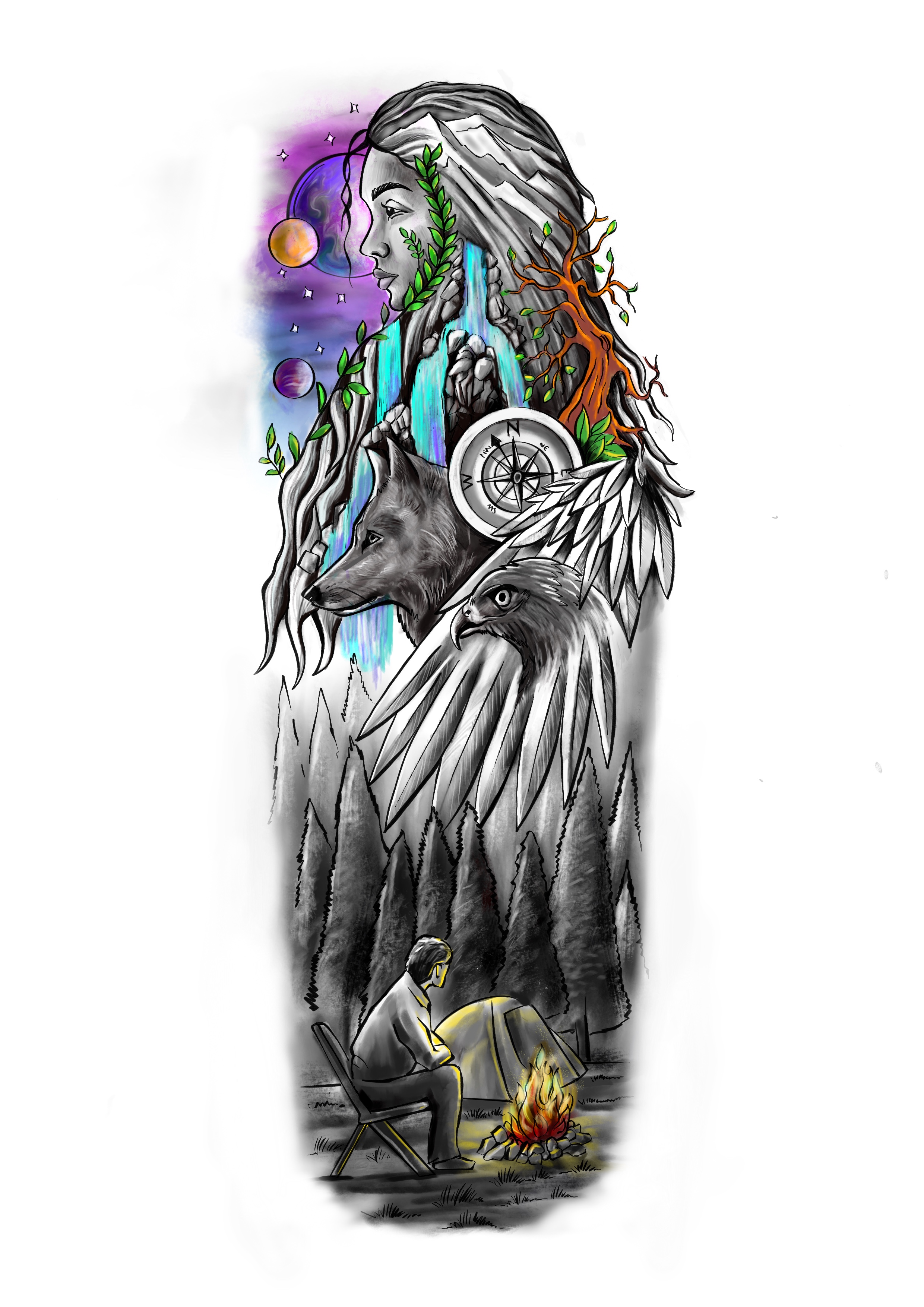 Diseño de Tatuaje por ELAMANTS para este proyecto | Diseño #29327989