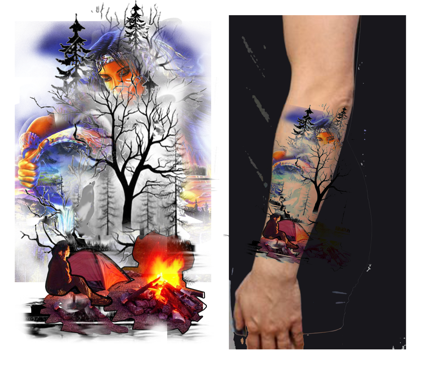 Tattoo Design by Mahder for this project | Design #29296609
