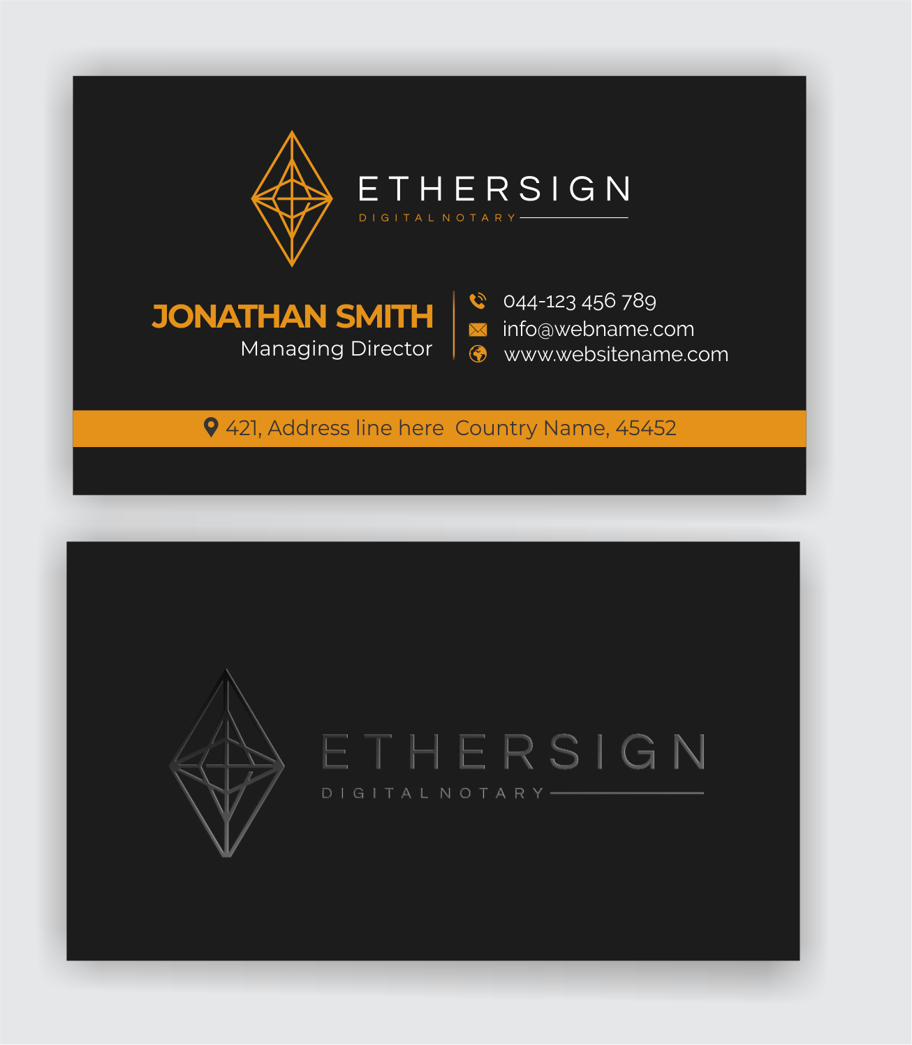 Business Card Design by jk_studio for this project | Design #29302515