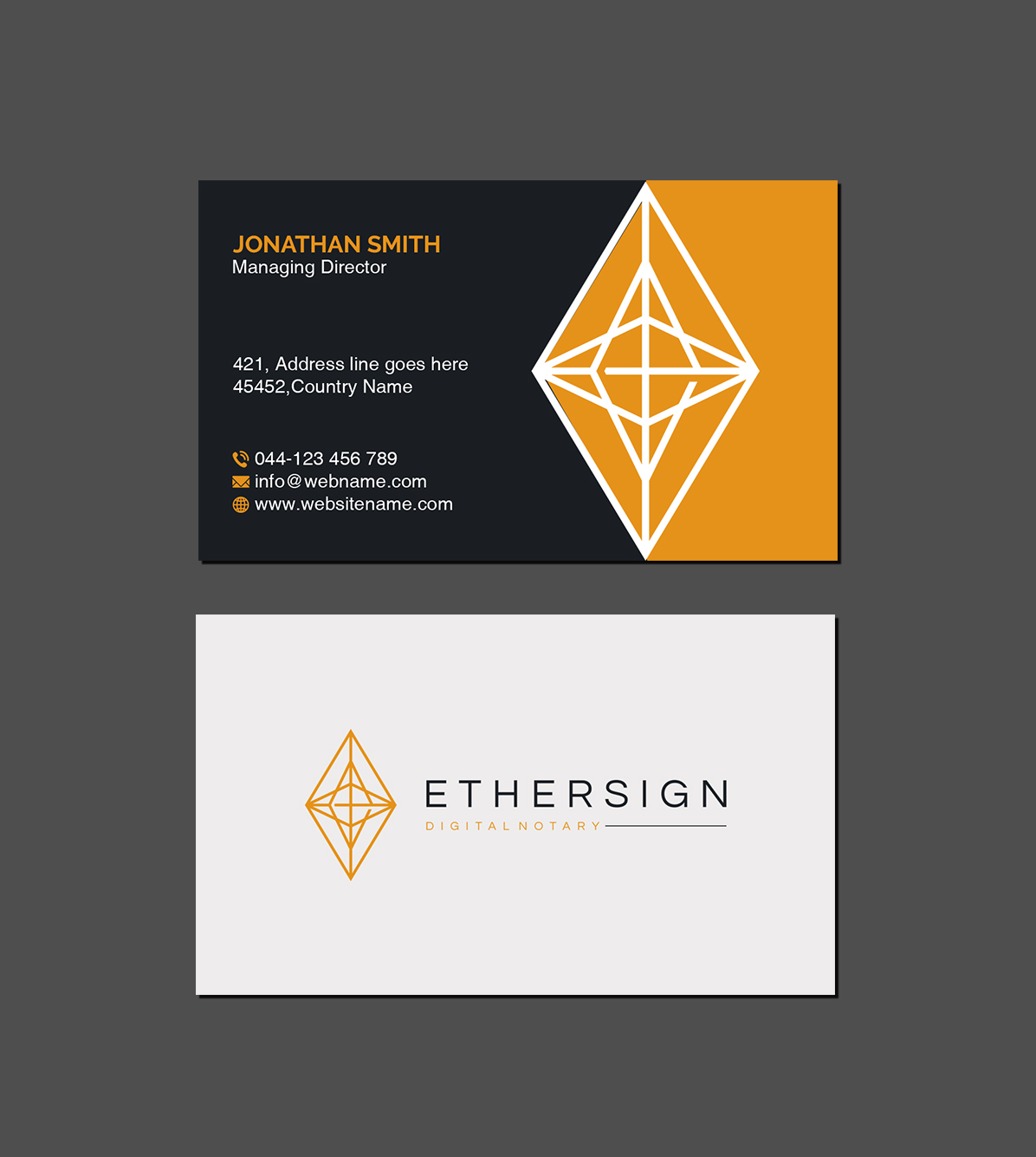 Business Card Design by Creations Box 2015 for this project | Design #29294541