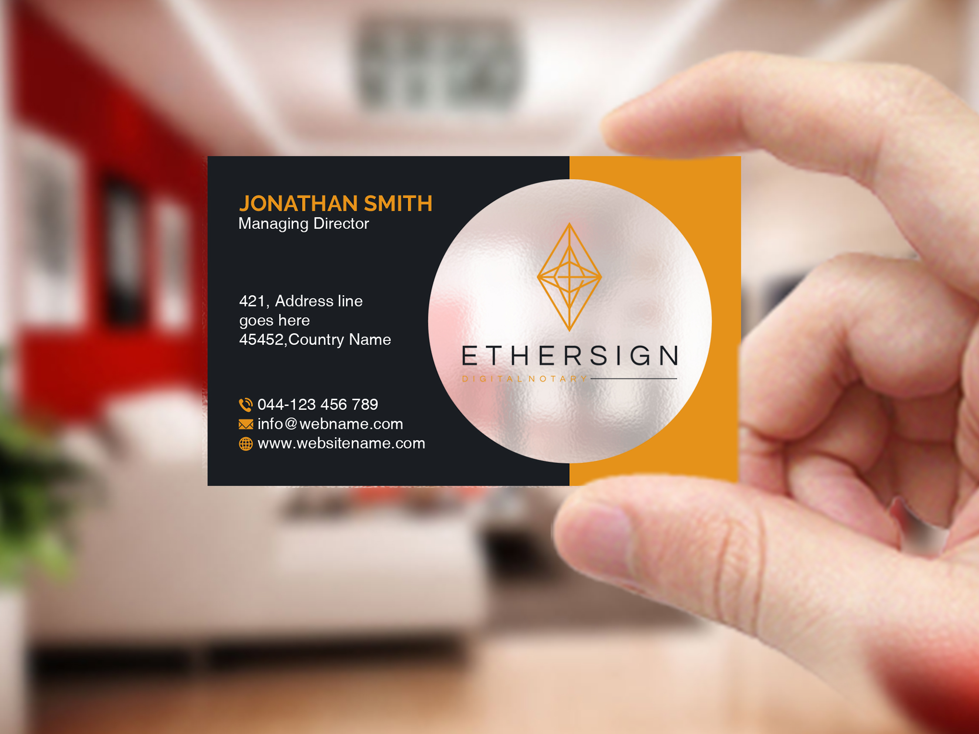 Business Card Design by Creations Box 2015 for this project | Design #29294559