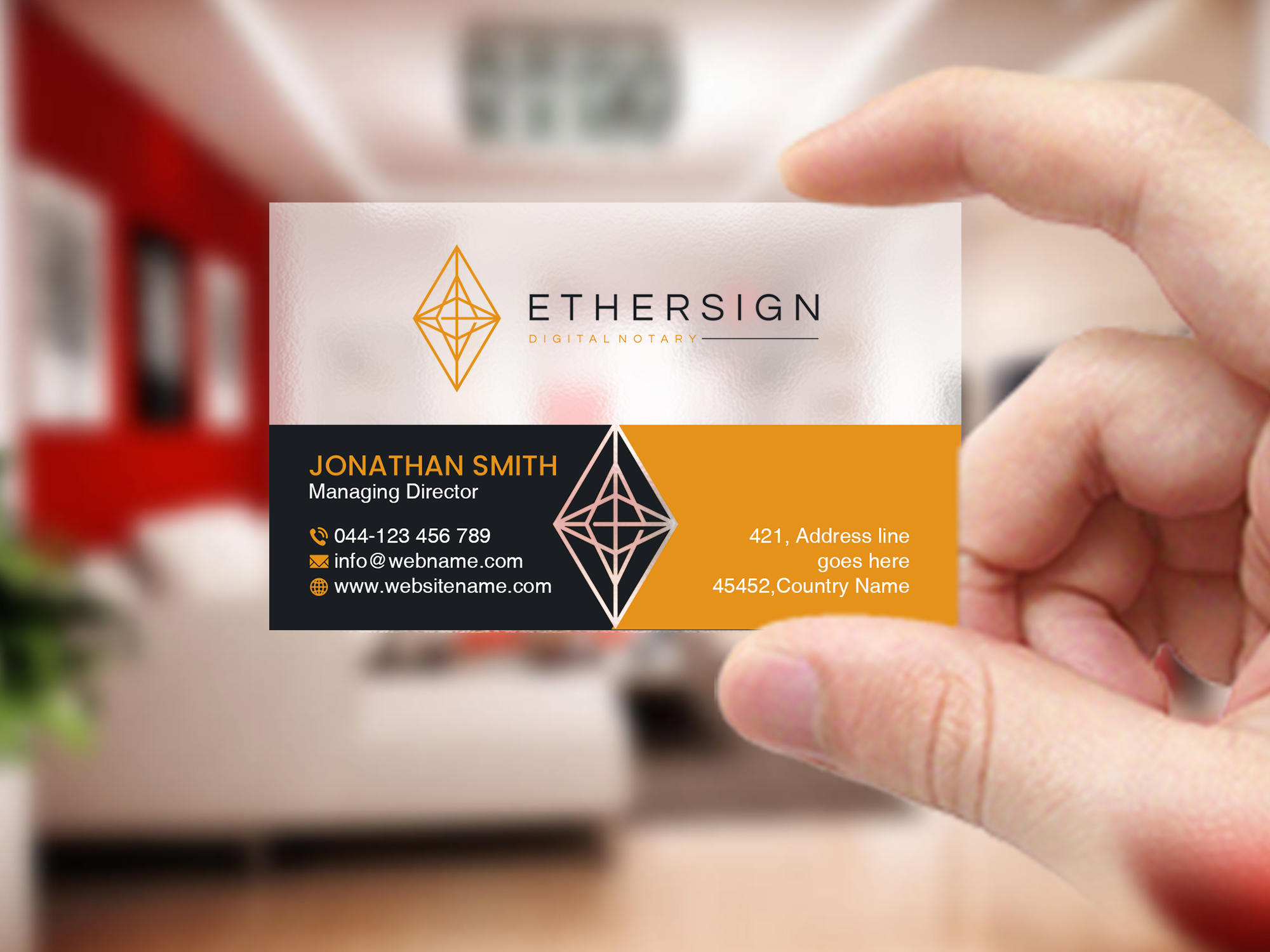 Business Card Design by Creations Box 2015 for this project | Design #29294561