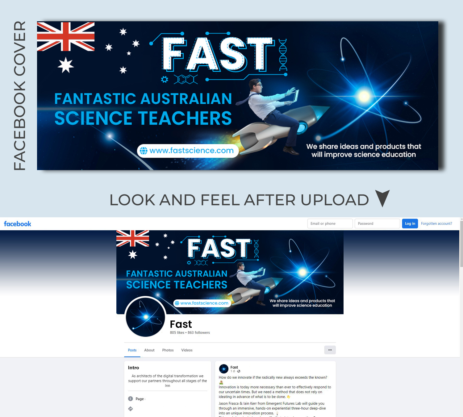 Design Facebook par TSU Creations pour ce projet | Design : #29295749