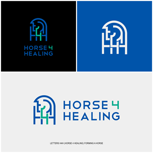 Logo-Design von ICKE für horse4healing | Design: #29331572