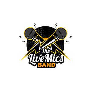 The  Live Mics Band | Logo Design by Franabanana