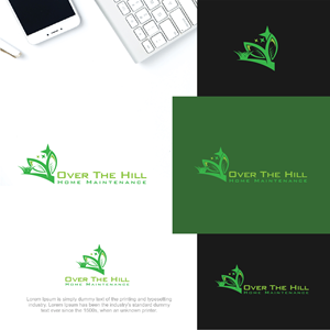 Design de Logo par Deziners Zone pour Over The Hill Home Maintenance  | Design : #29300033
