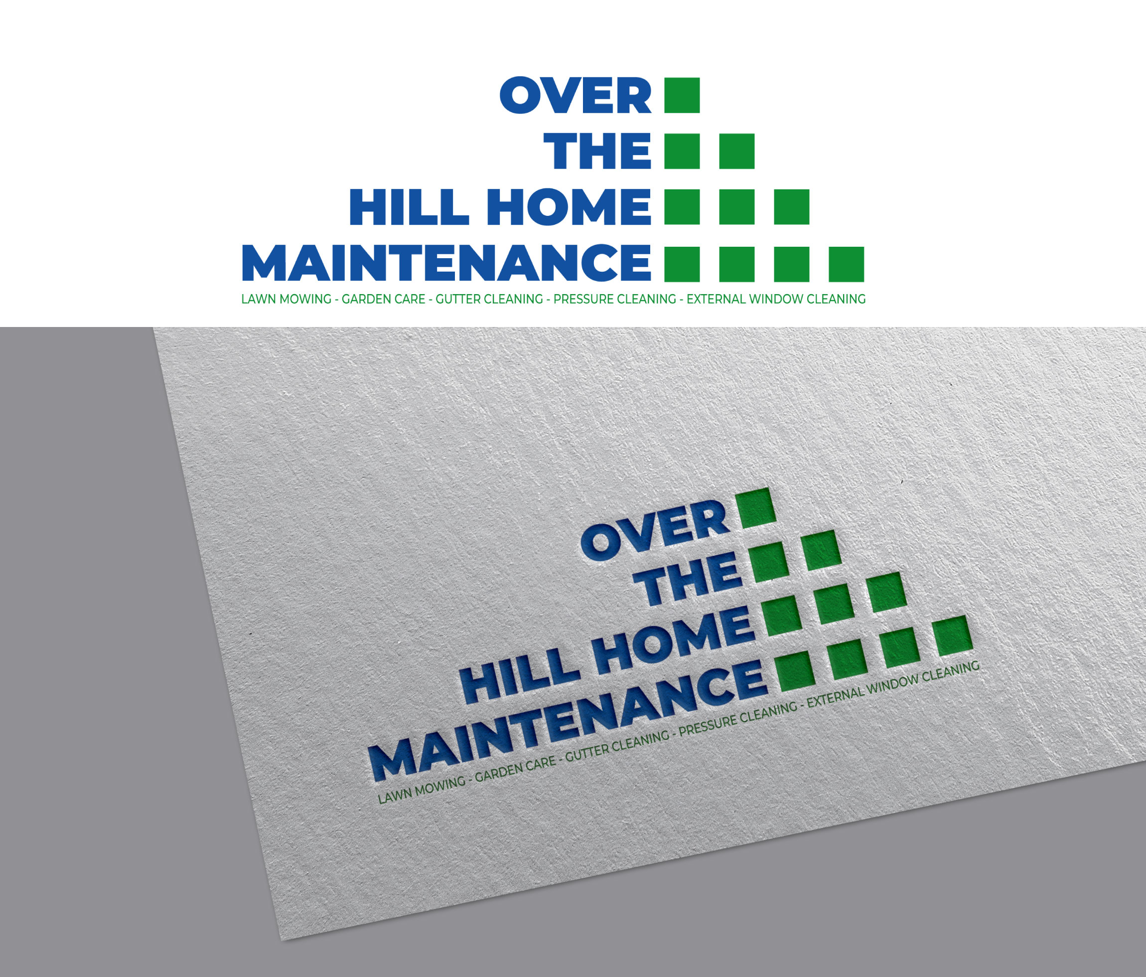 Logo-Design von The Faisal für Over The Hill Home Maintenance  | Design #29298356