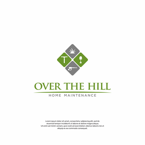 Design de Logo par DesignFirst pour Over The Hill Home Maintenance  | Design : #29302666