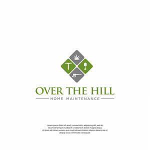 Design de Logo par DesignFirst pour Over The Hill Home Maintenance  | Design : #29302777