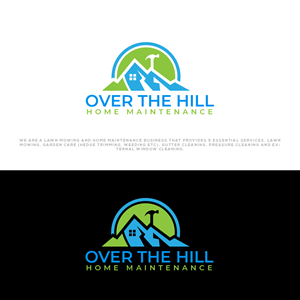 Design de Logo par Ayub Zafar pour Over The Hill Home Maintenance  | Design : #29305598