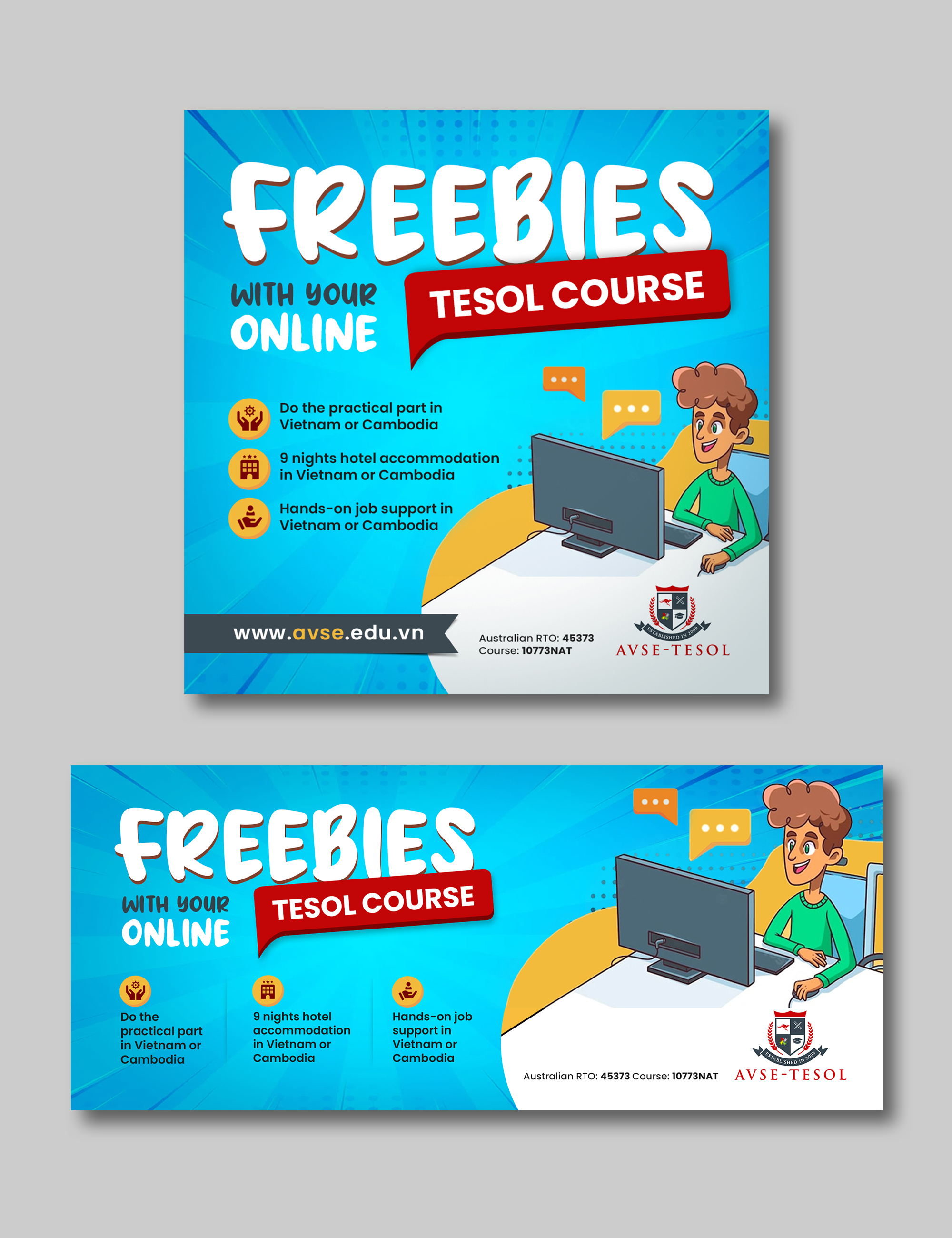 Graphic Design by ZeneFashions for AVSE-TESOL (Australia) | Design #29327709