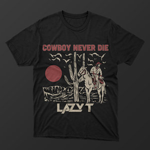 Lazy T Western T-shirt designs | T-Shirt-Design von tobias design