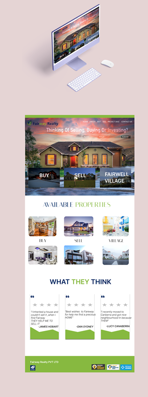 Web Design by ELAMANTS for this project | Design #29301696