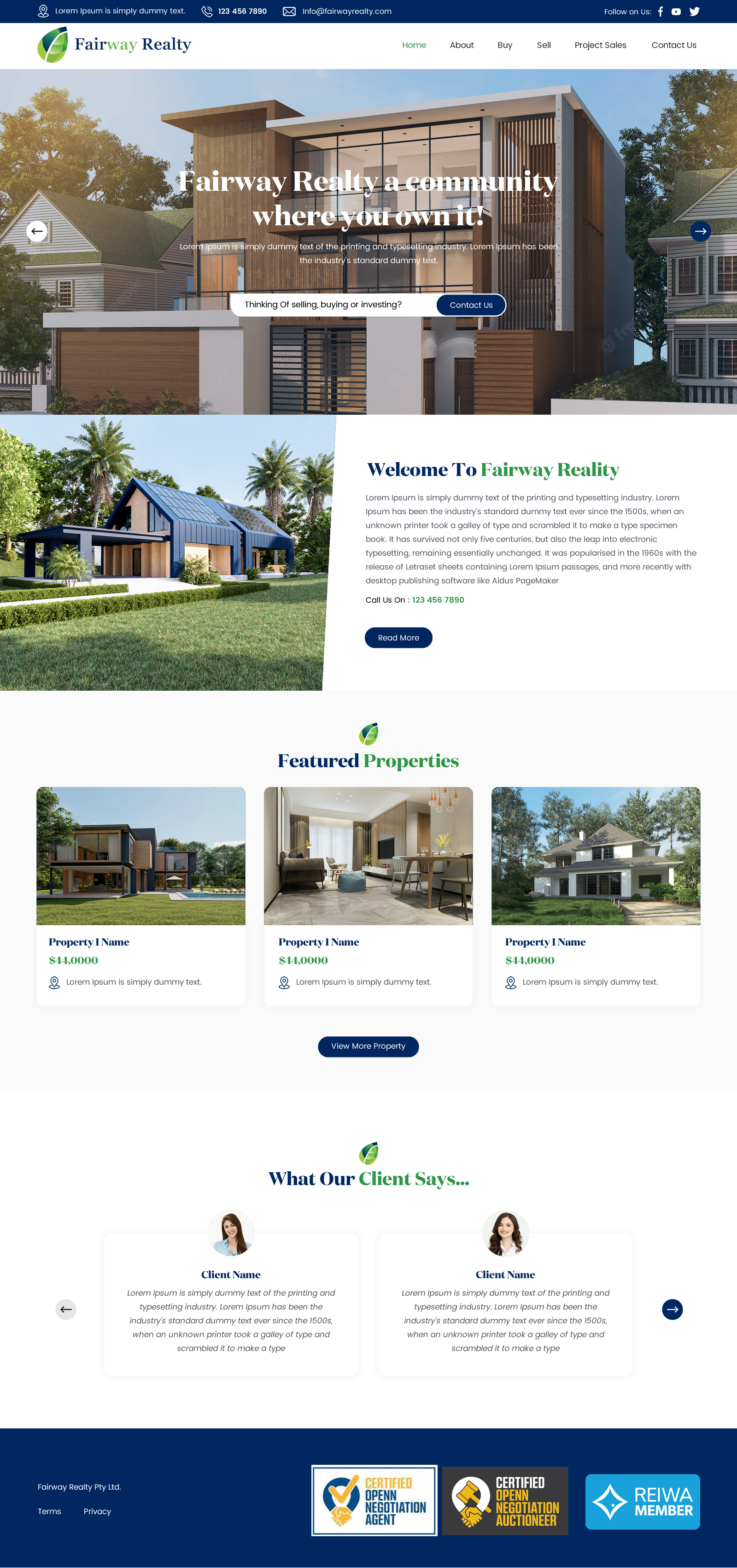 Web Design by rightway for this project | Design #29305214