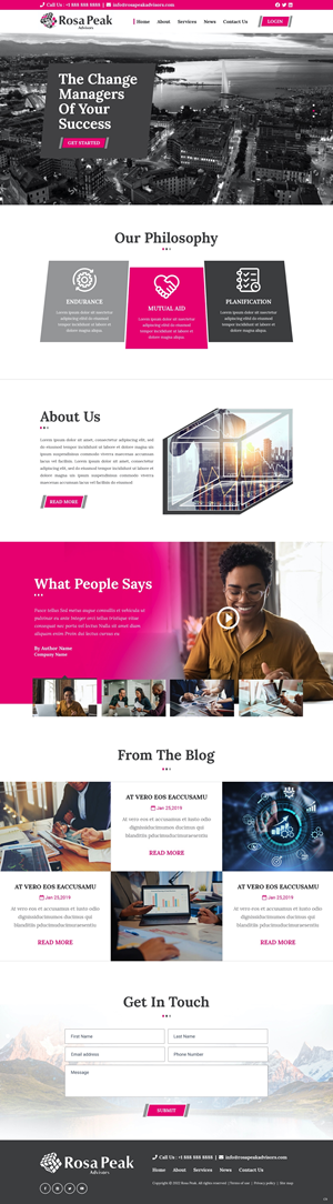 Web Design by pb for this project | Design: #29322356