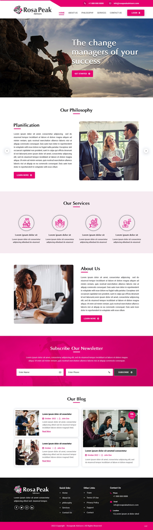 Web Design by pb for this project | Design: #29322357