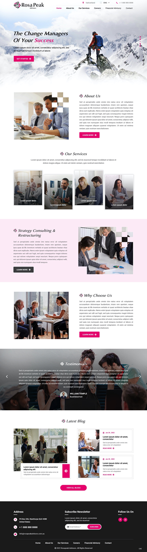 Web Design by pb for this project | Design: #29322358