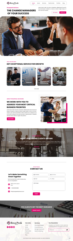 Web Design by pb for this project | Design: #29322361