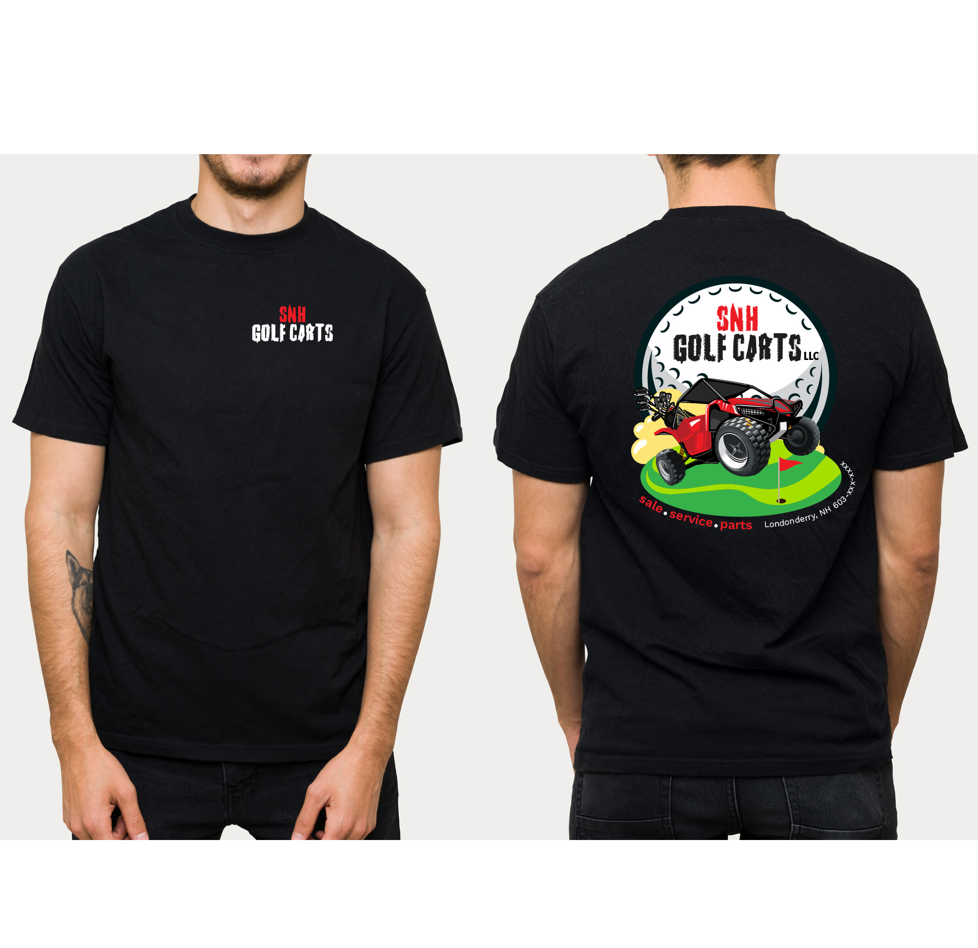 Logo-Design von dan86 für SNH Golf Csrts LLC | Design #29326012