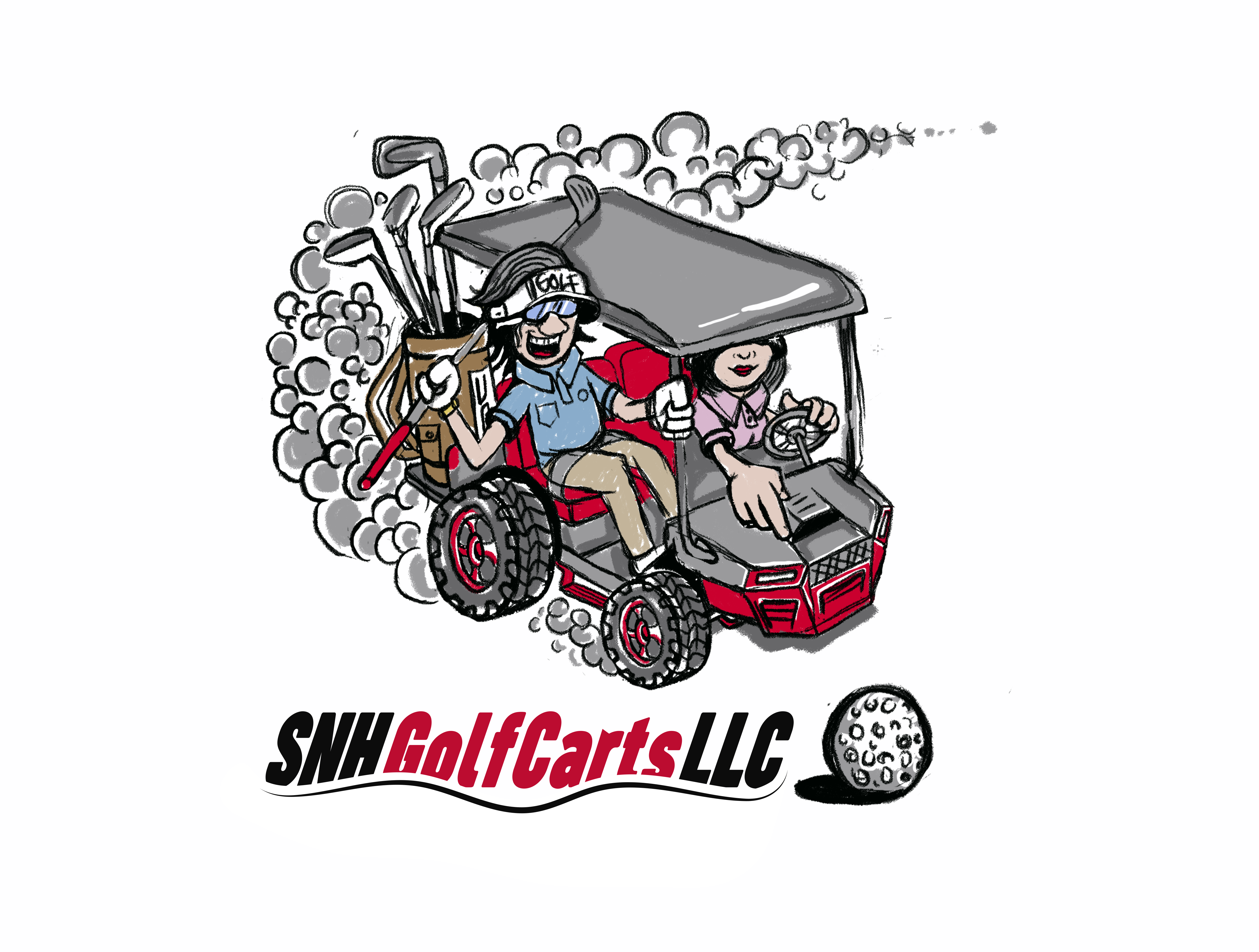 Logo Design by vrgraphicart for SNH Golf Csrts LLC | Design #29306770