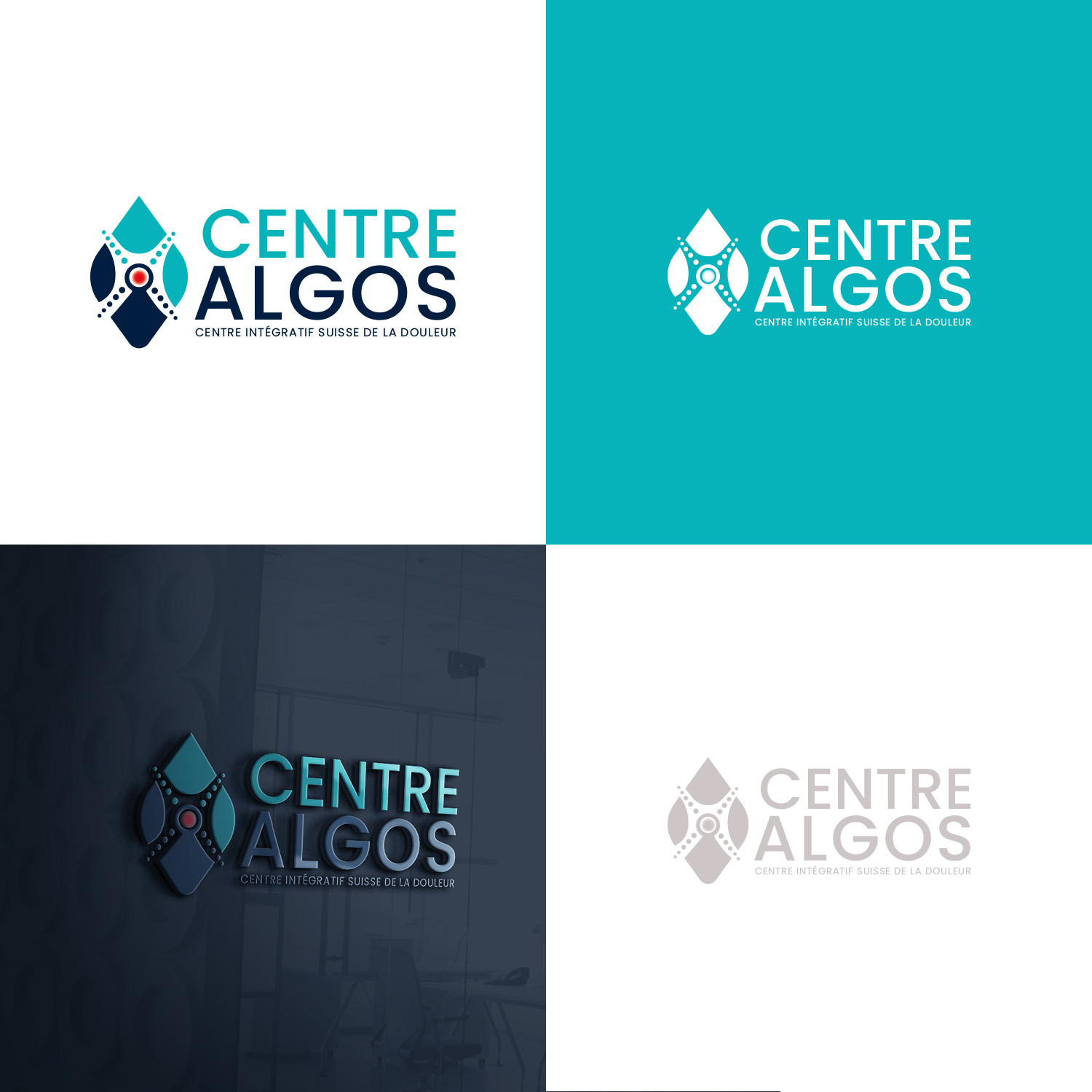 Logo Design by Maxo-Biz for Centre Algos Sarl | Design #29309823