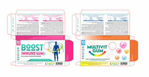 Food supplement packaging for functional chewing | Diseño Gráfico por SAMPA DUARI