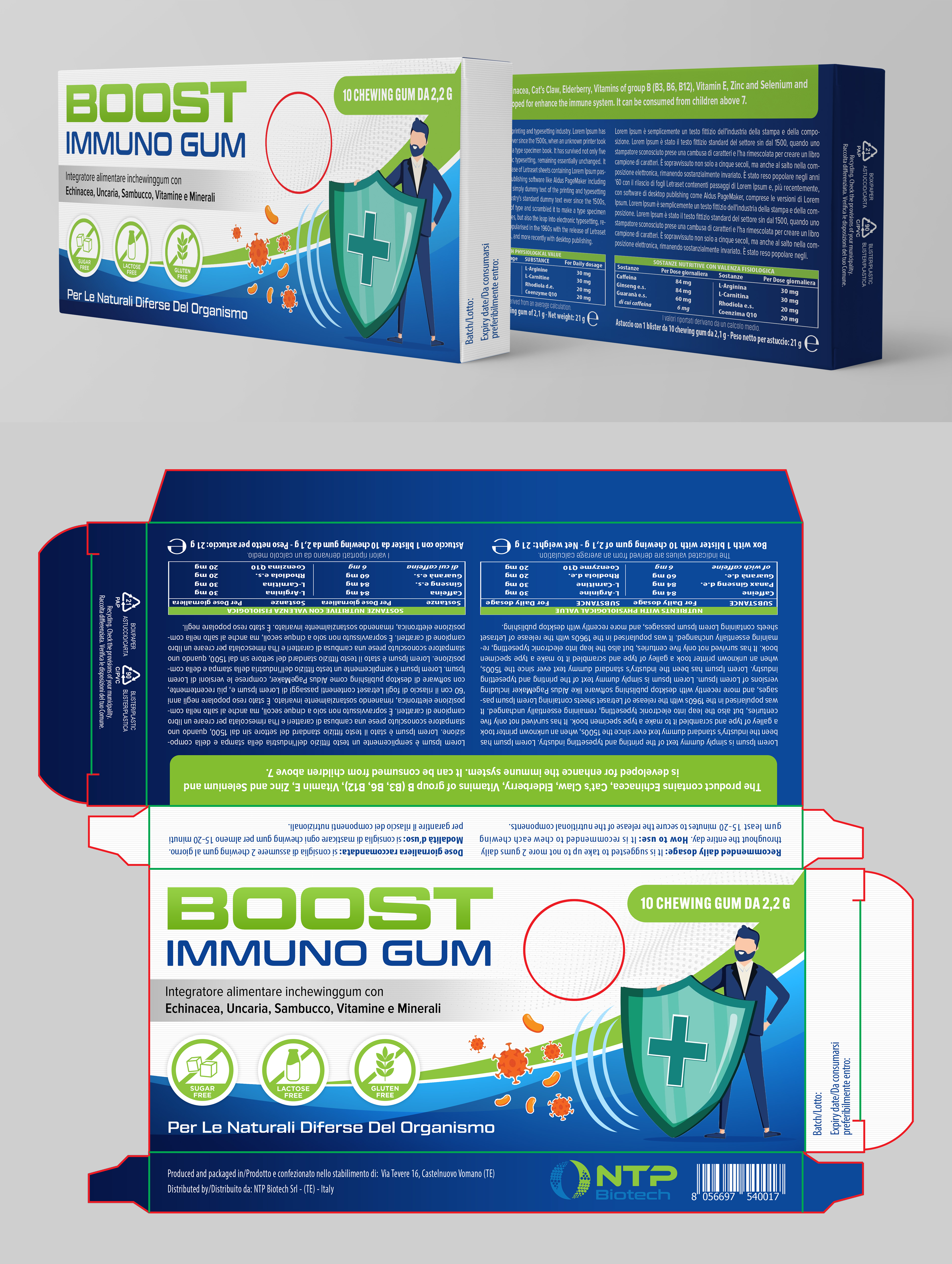Diseño Gráfico por SAI DESIGNS para NTP BIOTECH | Diseño #29333648