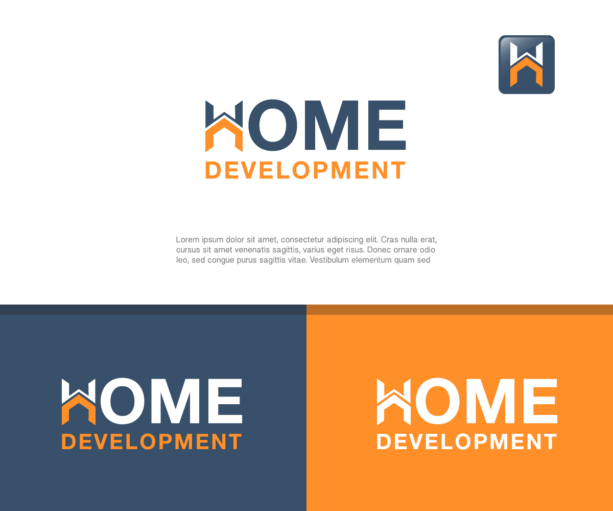 Logo Design by edwinnegz1 for HOME DEVELOPMENT | Design #29302282