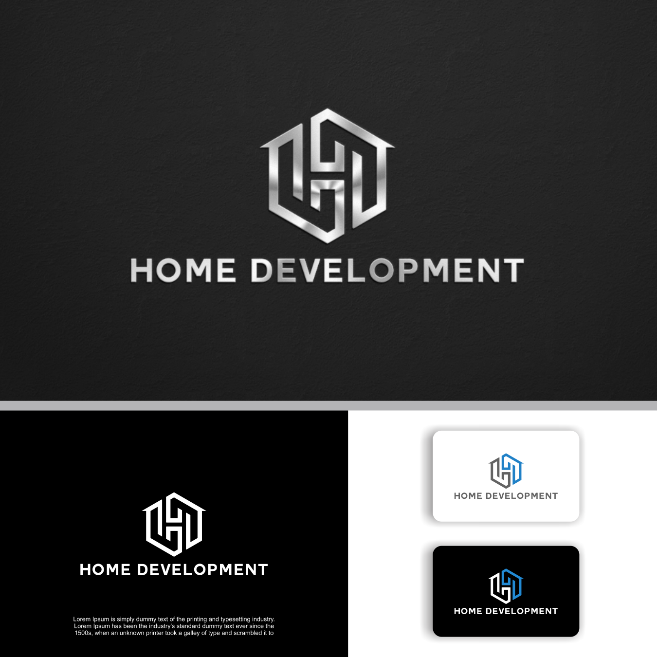 Logo Design by GAM'Design for HOME DEVELOPMENT | Design #29302664