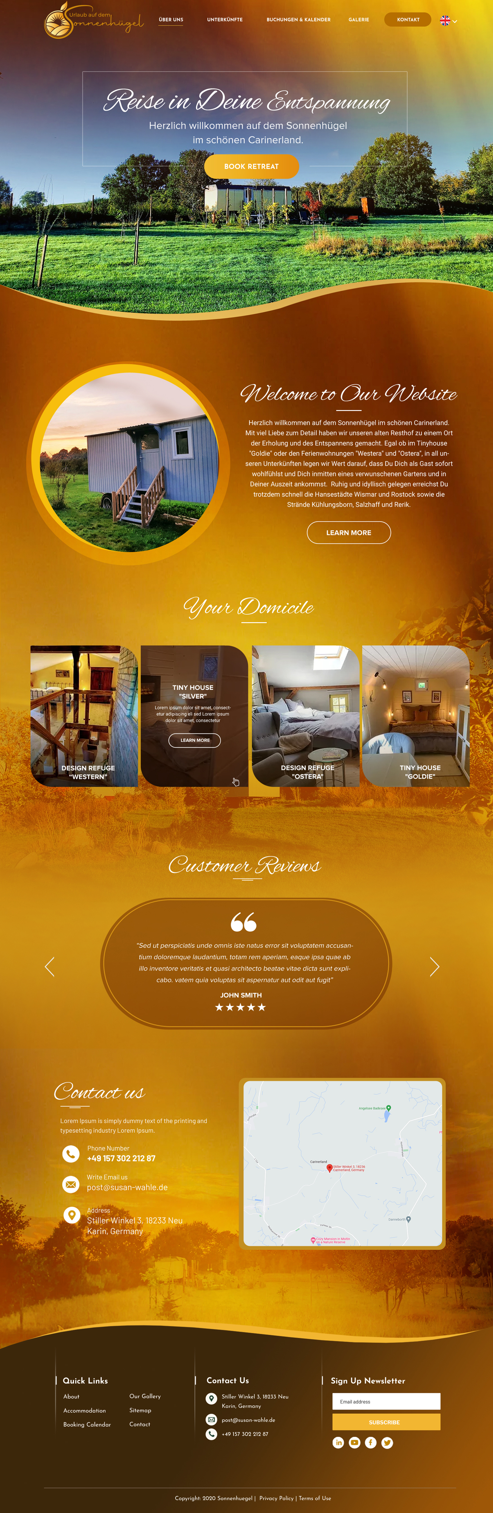 Web Design by Blue Sparrow for Sonnenhuegel Betriebs GmbH | Design #29335338