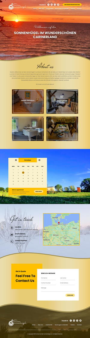 Web Design by Rising Stars for Sonnenhuegel Betriebs GmbH | Design #29313585