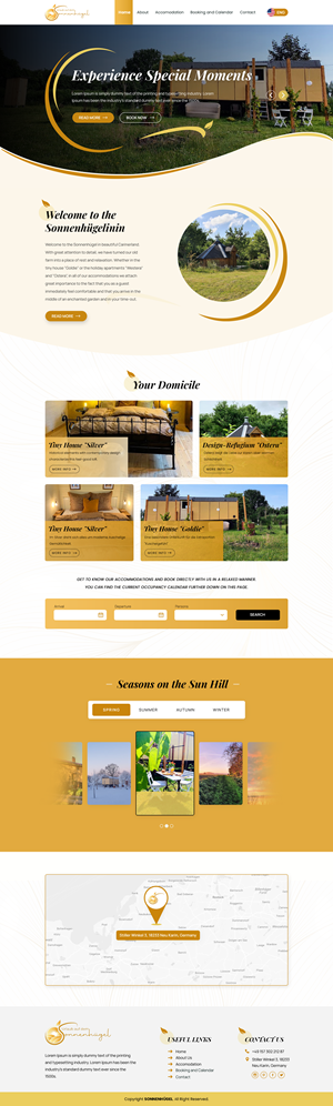 Web Design by Zanek for Sonnenhuegel Betriebs GmbH | Design: #29335630