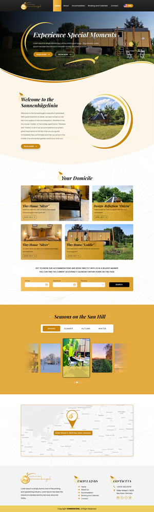 Web Design by Zanek for Sonnenhuegel Betriebs GmbH | Design: #29335631