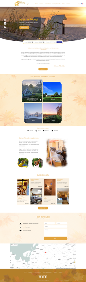 Web Design by C9 Designs for Sonnenhuegel Betriebs GmbH | Design: #29310690