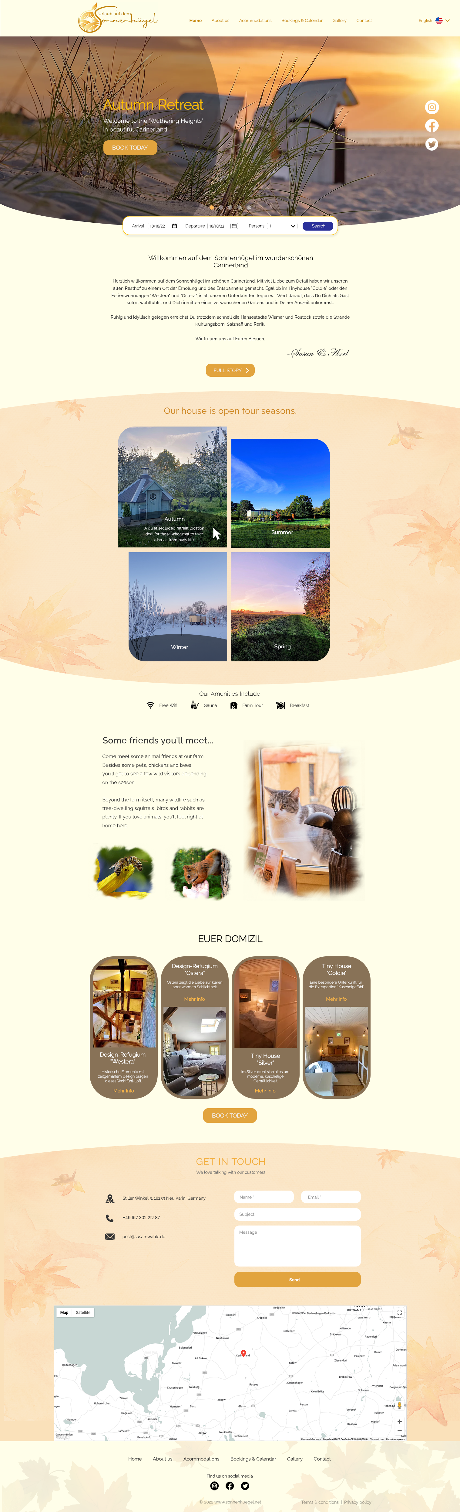 Web-Design von C9 Designs für Sonnenhuegel Betriebs GmbH | Design #29325296