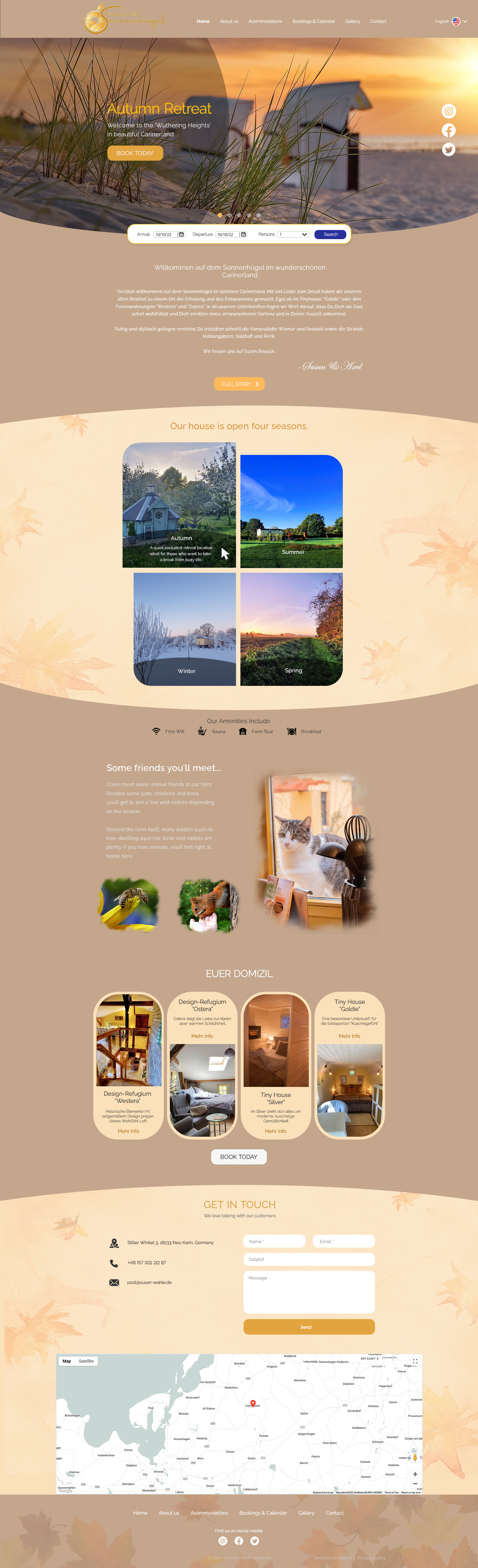 Web-Design von C9 Designs für Sonnenhuegel Betriebs GmbH | Design #29325310