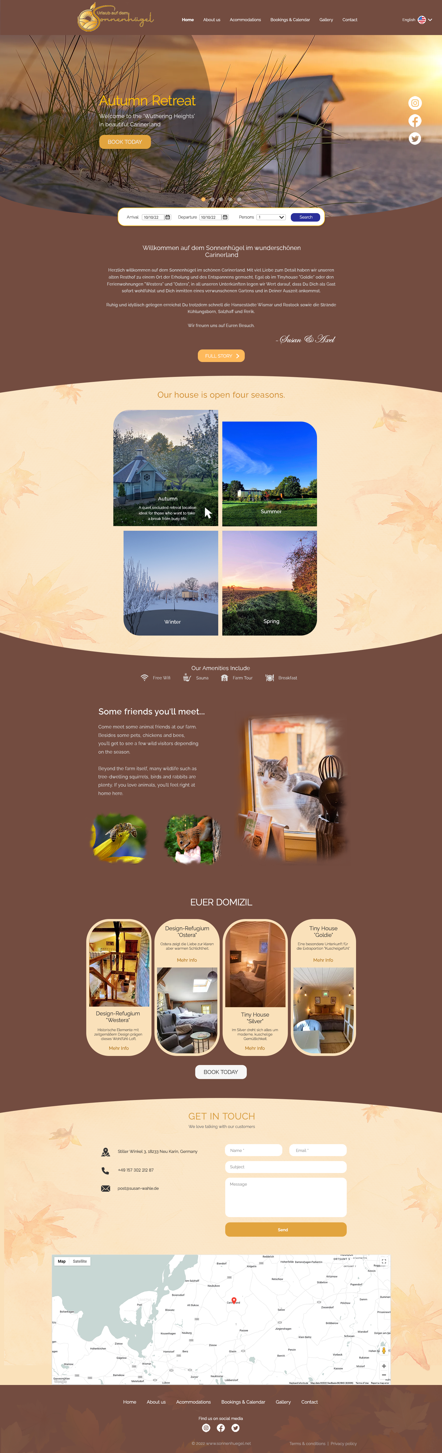 Web Design by C9 Designs for Sonnenhuegel Betriebs GmbH | Design #29325322