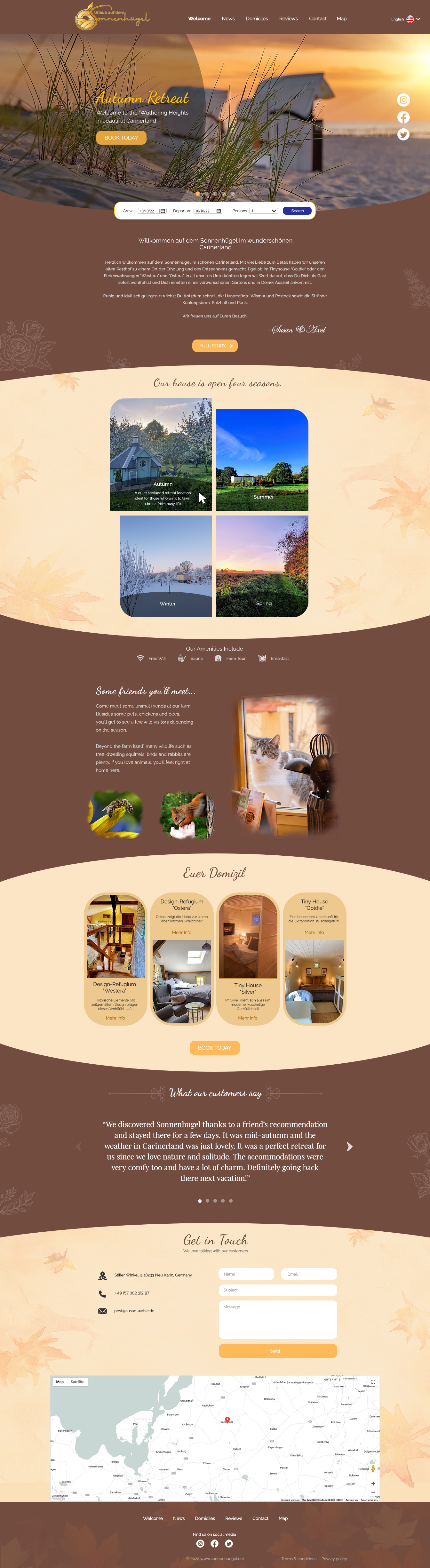 Web-Design von C9 Designs für Sonnenhuegel Betriebs GmbH | Design #29345504