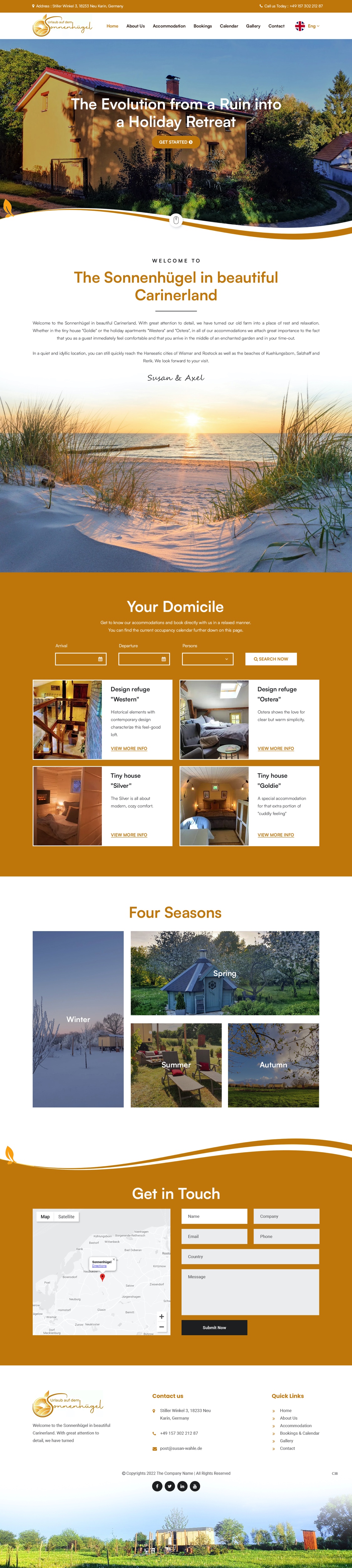 Web-Design von pb für Sonnenhuegel Betriebs GmbH | Design #29306354