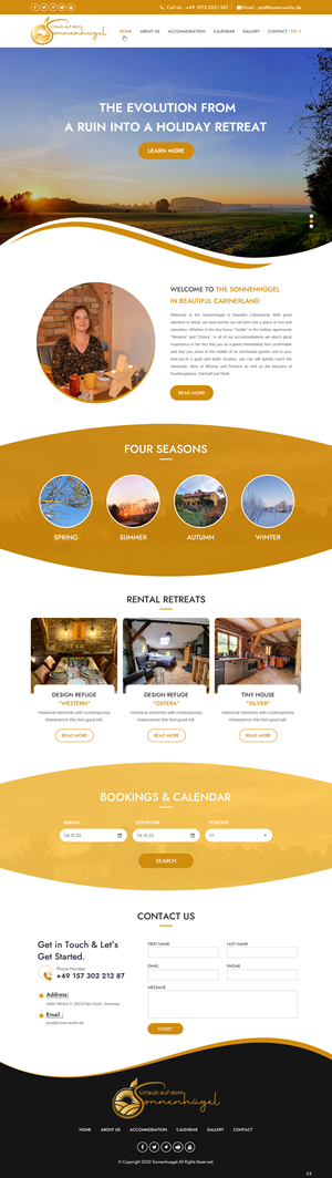 Web Design by pb for Sonnenhuegel Betriebs GmbH | Design: #29306355