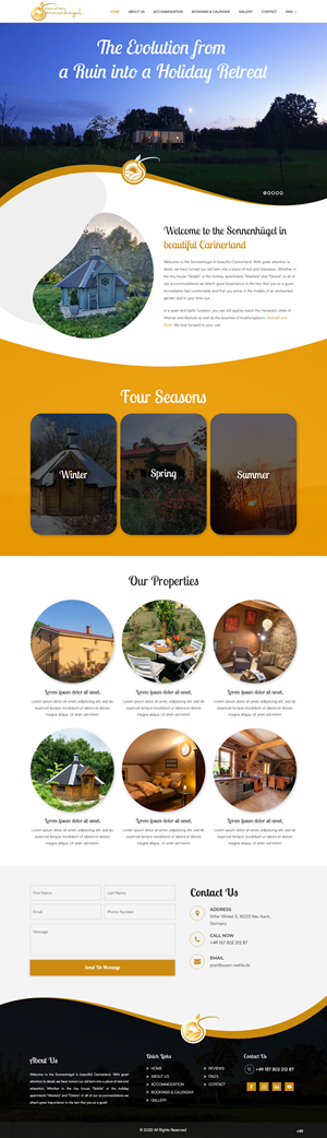 Web-Design von pb für Sonnenhuegel Betriebs GmbH | Design: #29306356