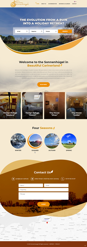Web Design by pb for Sonnenhuegel Betriebs GmbH | Design: #29327620