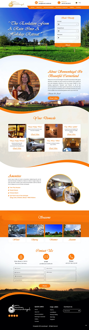 Web Design by pb for Sonnenhuegel Betriebs GmbH | Design: #29327626